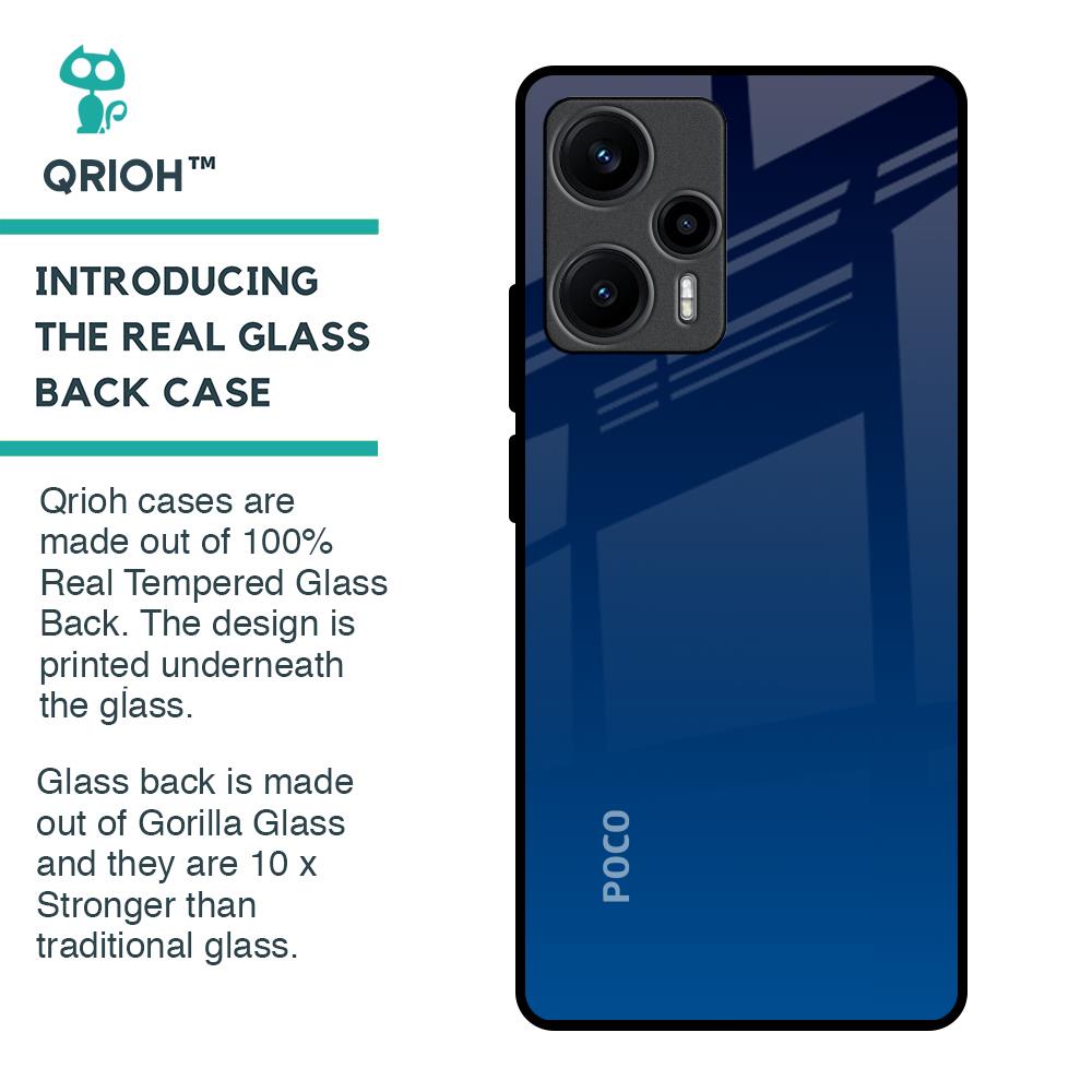 Very Blue Glass Case for Poco F5 5G