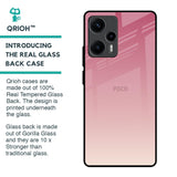 Blooming Pink Glass Case for Poco F5 5G