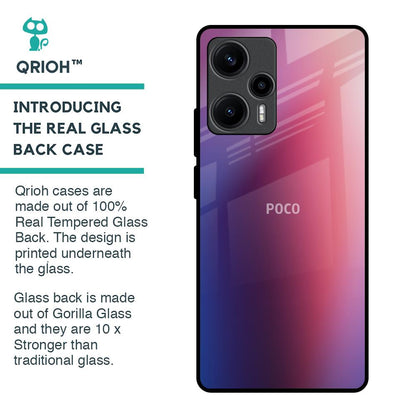 Multi Shaded Gradient Glass Case for Poco F5 5G