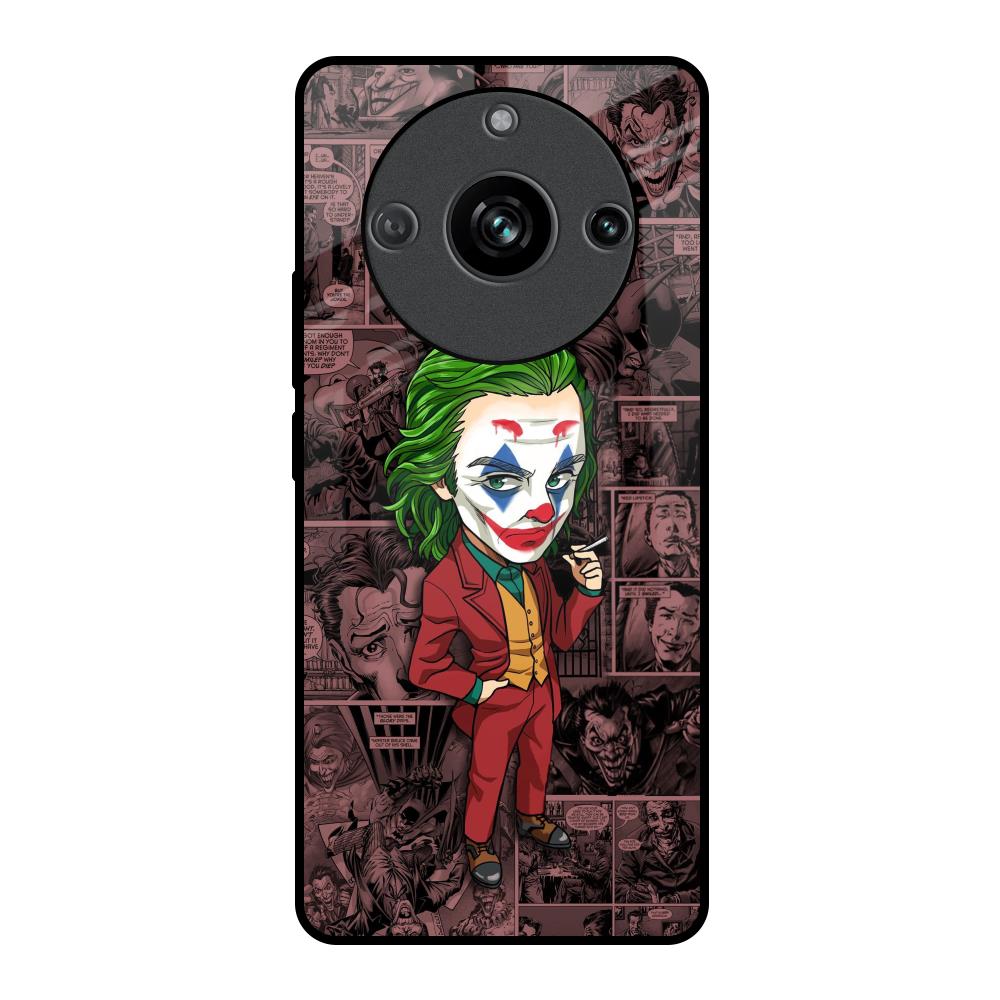 Joker Cartoon Realme 11 Pro 5G Glass Back Cover Online