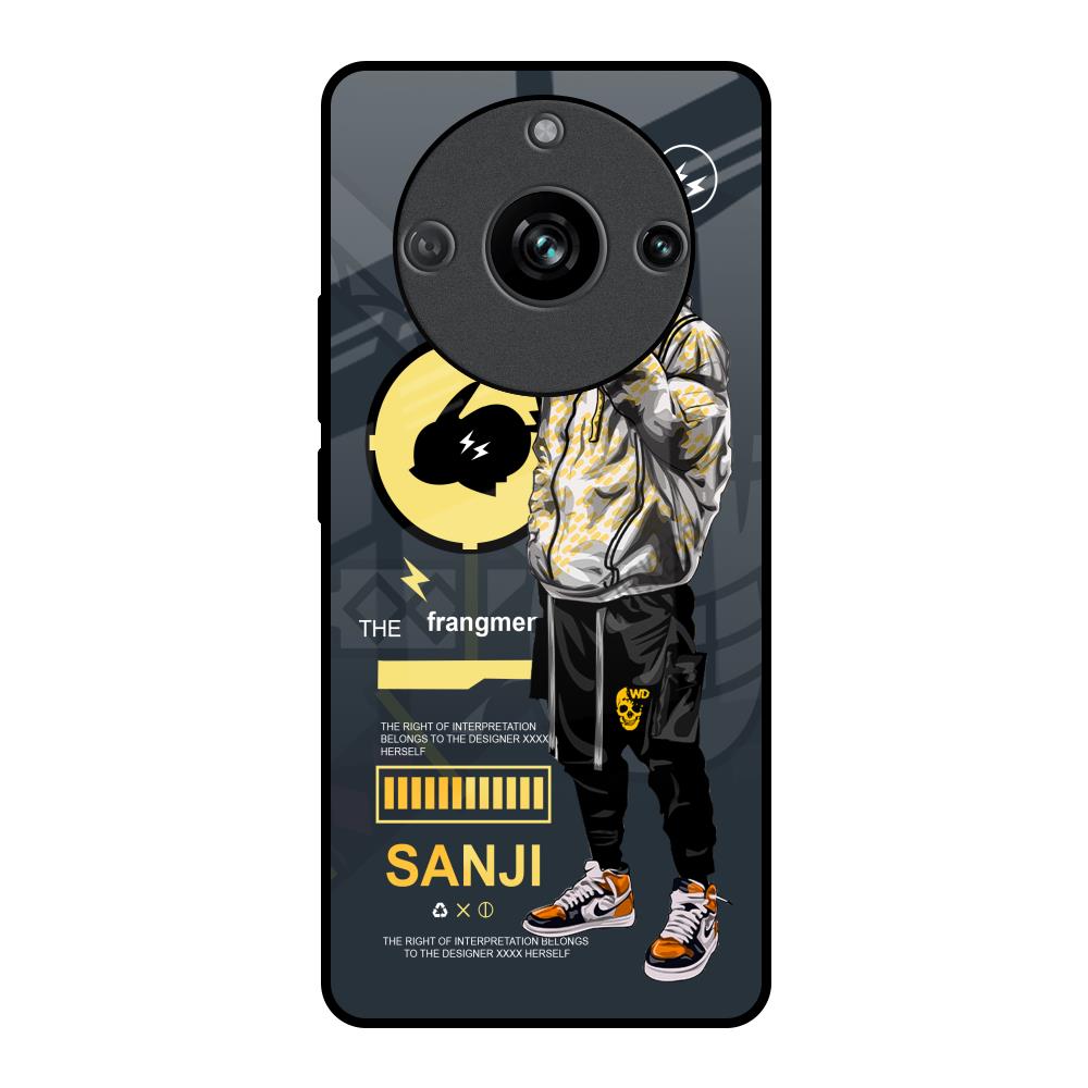Cool Sanji Realme 11 Pro 5G Glass Back Cover Online