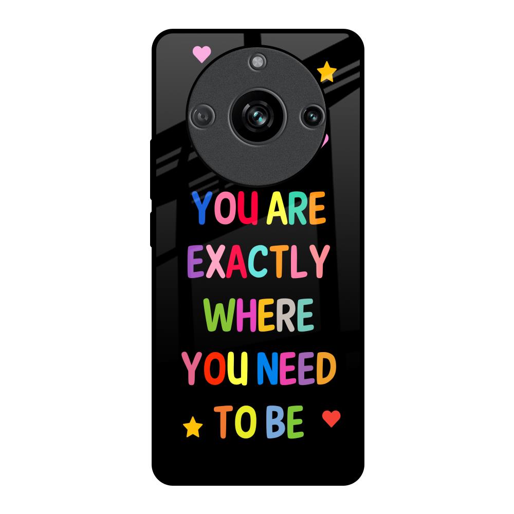 Magical Words Realme 11 Pro 5G Glass Back Cover Online