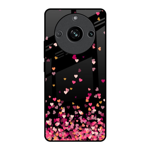 Heart Rain Fall Realme 11 Pro 5G Glass Back Cover Online