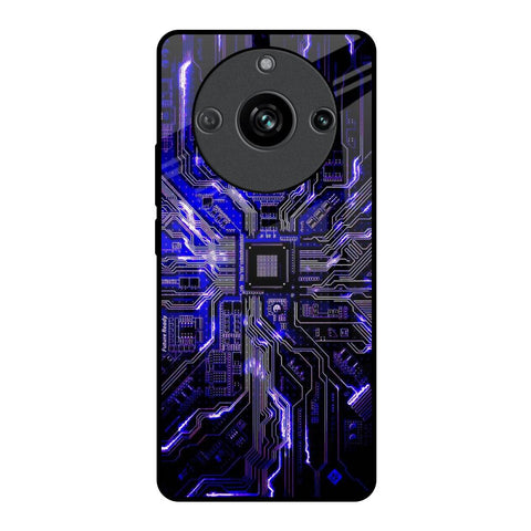 Techno Color Pattern Realme 11 Pro 5G Glass Back Cover Online