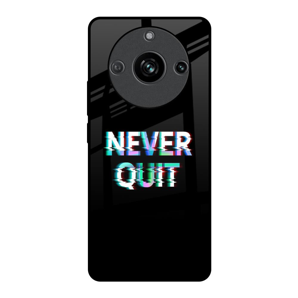 Never Quit Realme 11 Pro 5G Glass Back Cover Online