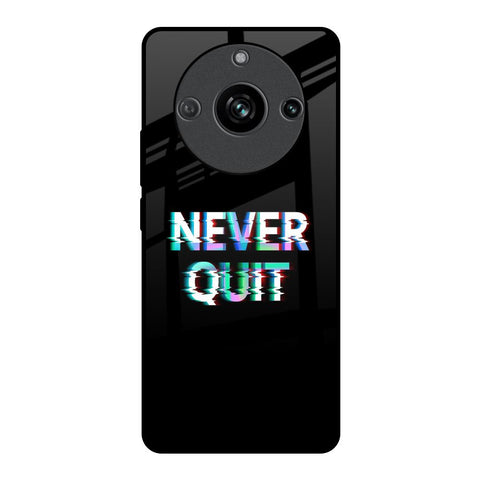 Never Quit Realme 11 Pro 5G Glass Back Cover Online