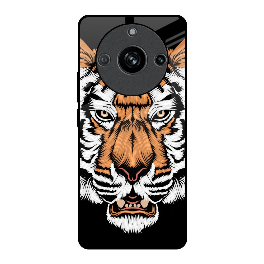 Angry Tiger Realme 11 Pro 5G Glass Back Cover Online