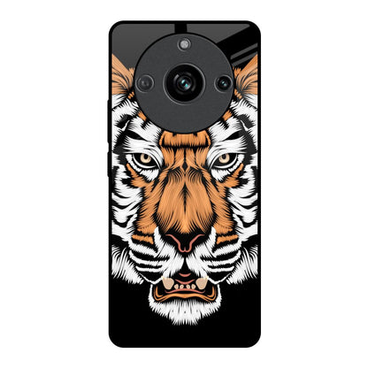 Angry Tiger Realme 11 Pro 5G Glass Back Cover Online