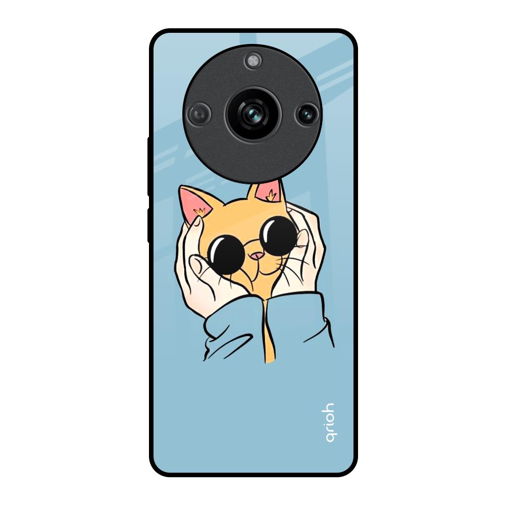 Adorable Cute Kitty Realme 11 Pro 5G Glass Back Cover Online