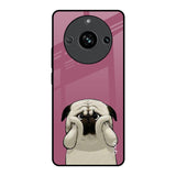 Funny Pug Face Realme 11 Pro 5G Glass Back Cover Online