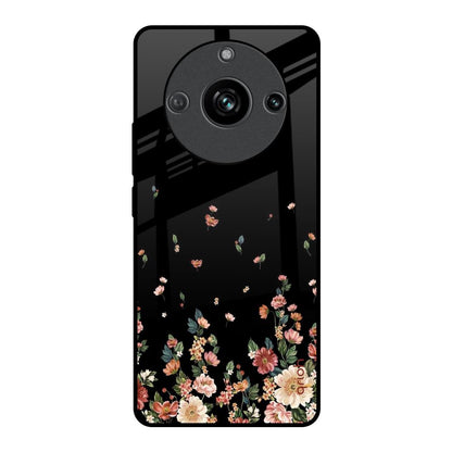 Floating Floral Print Realme 11 Pro 5G Glass Back Cover Online