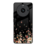 Floating Floral Print Realme 11 Pro 5G Glass Back Cover Online