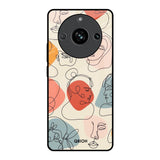 Abstract Faces Realme 11 Pro 5G Glass Back Cover Online