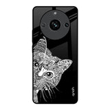 Kitten Mandala Realme 11 Pro 5G Glass Back Cover Online