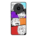 Anime Sketch Realme 11 Pro 5G Glass Back Cover Online