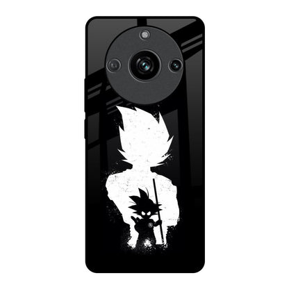 Monochrome Goku Realme 11 Pro 5G Glass Back Cover Online