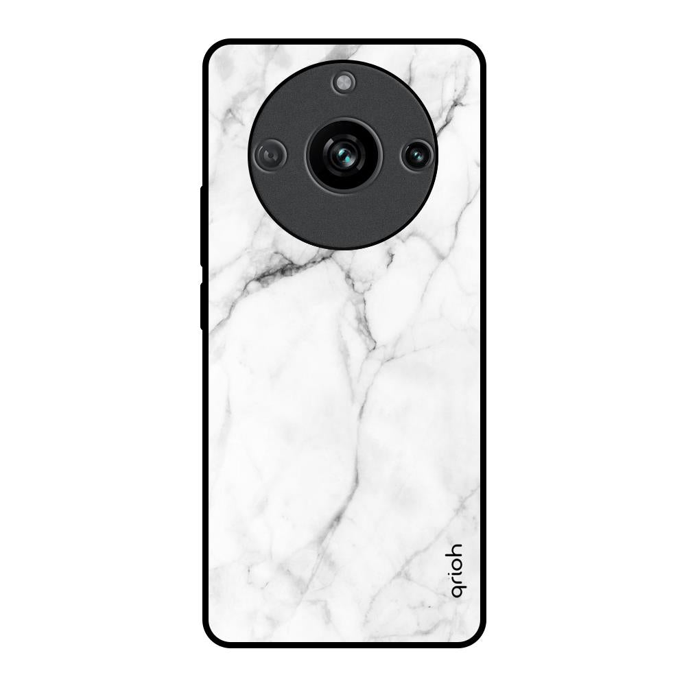 Modern White Marble Realme 11 Pro 5G Glass Back Cover Online