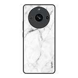 Modern White Marble Realme 11 Pro 5G Glass Back Cover Online