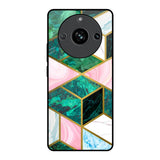 Seamless Green Marble Realme 11 Pro 5G Glass Back Cover Online