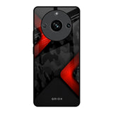 Modern Camo Abstract Realme 11 Pro 5G Glass Back Cover Online