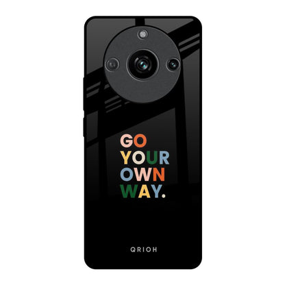 Go Your Own Way Realme 11 Pro 5G Glass Back Cover Online