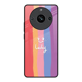 Lucky Abstract Realme 11 Pro 5G Glass Back Cover Online