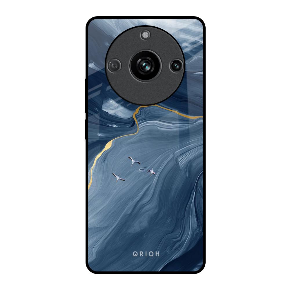 Deep Ocean Marble Realme 11 Pro 5G Glass Back Cover Online