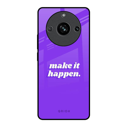 Make it Happen Realme 11 Pro 5G Glass Back Cover Online