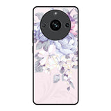 Elegant Floral Realme 11 Pro 5G Glass Back Cover Online