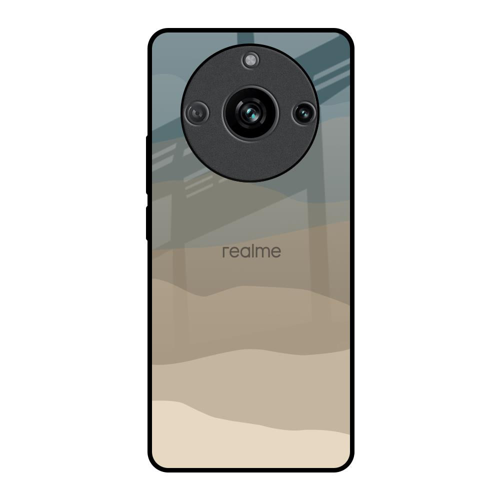 Abstract Mountain Pattern Realme 11 Pro 5G Glass Back Cover Online