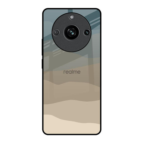 Abstract Mountain Pattern Realme 11 Pro 5G Glass Back Cover Online