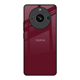 Classic Burgundy Realme 11 Pro 5G Glass Back Cover Online
