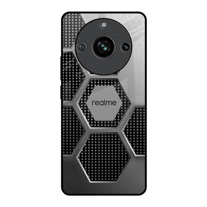 Hexagon Style Realme 11 Pro 5G Glass Back Cover Online