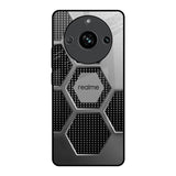 Hexagon Style Realme 11 Pro 5G Glass Back Cover Online
