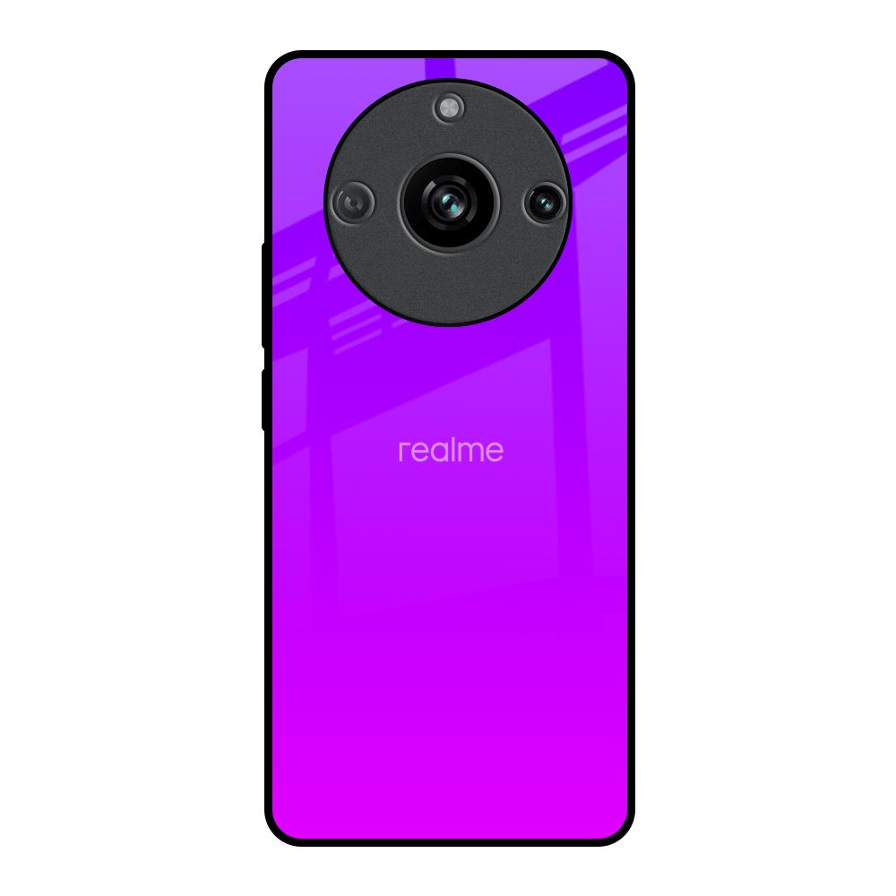 Purple Pink Realme 11 Pro 5G Glass Back Cover Online