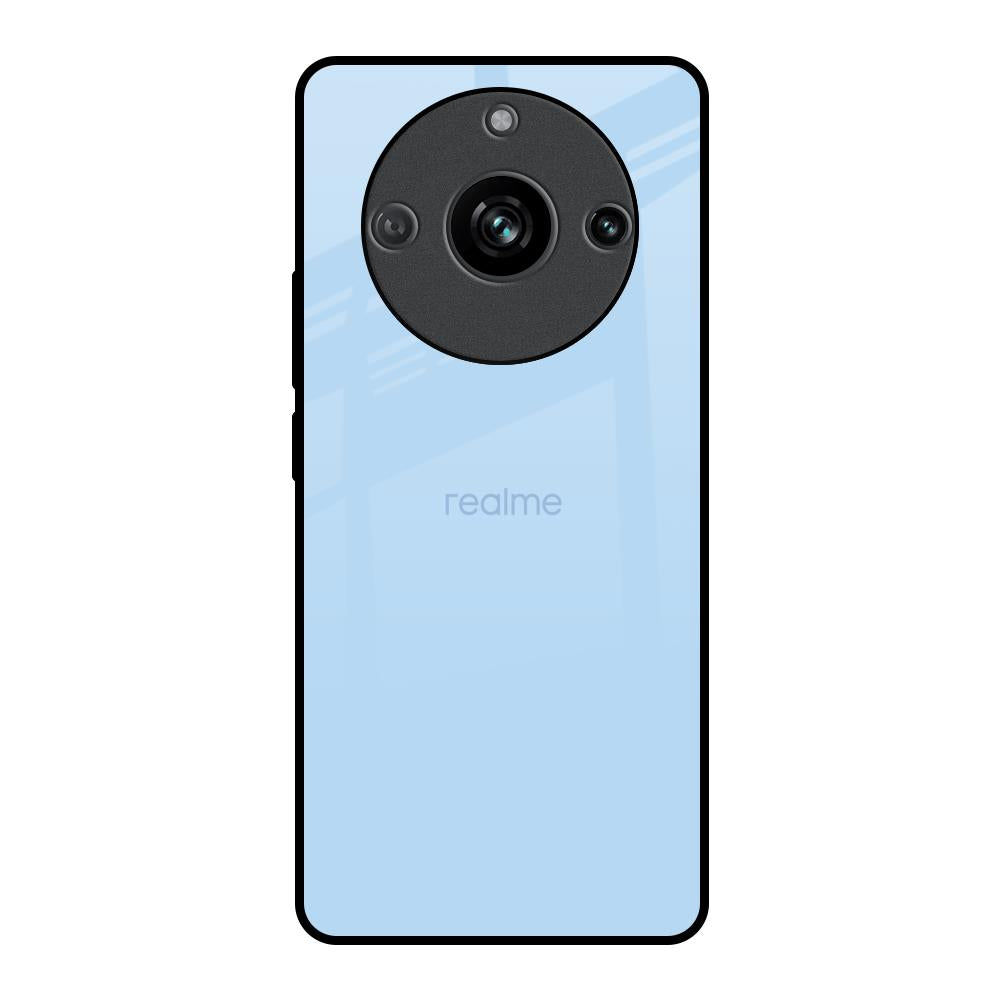 Pastel Sky Blue Realme 11 Pro 5G Glass Back Cover Online