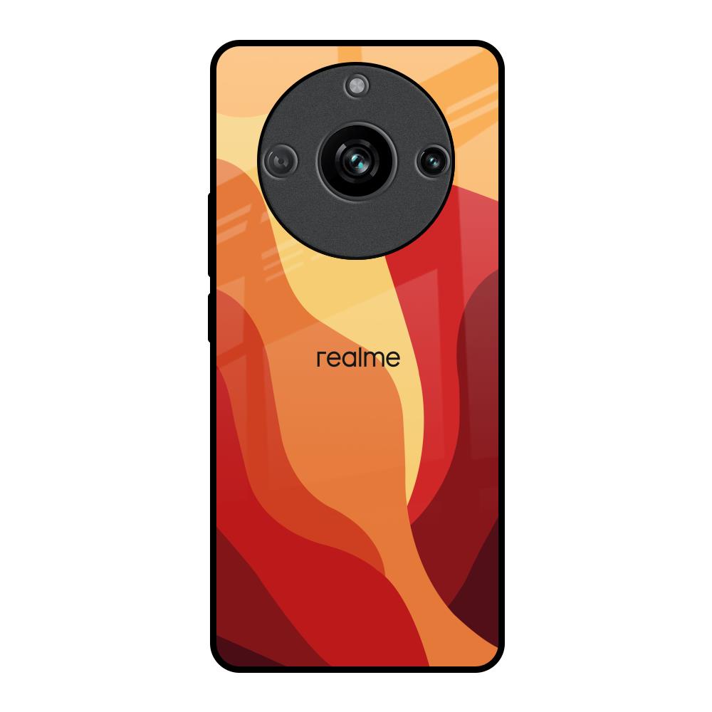 Magma Color Pattern Realme 11 Pro 5G Glass Back Cover Online