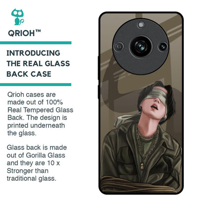 Blind Fold Glass Case for Realme 11 Pro 5G
