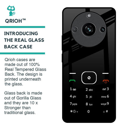 Classic Keypad Pattern Glass Case for Realme 11 Pro 5G