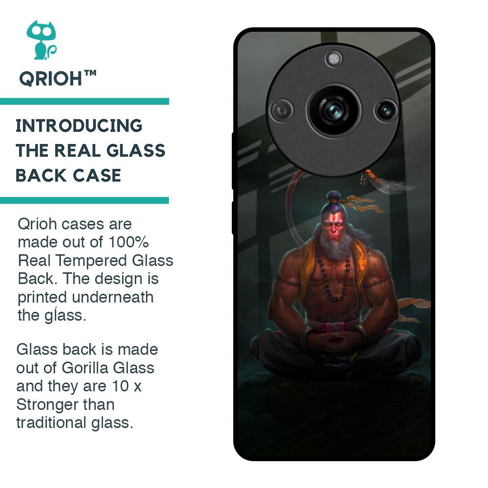 Lord Hanuman Animated Glass Case for Realme 11 Pro 5G