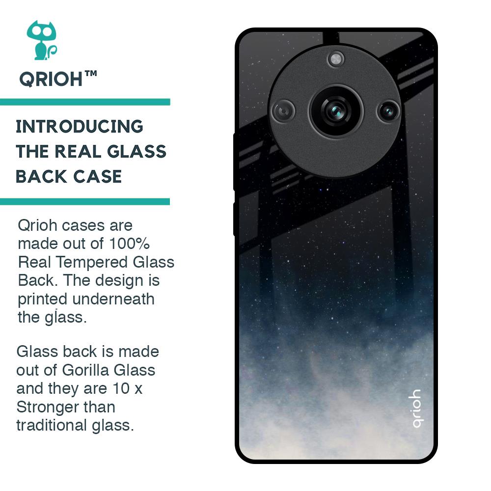 Black Aura Glass Case for Realme 11 Pro 5G