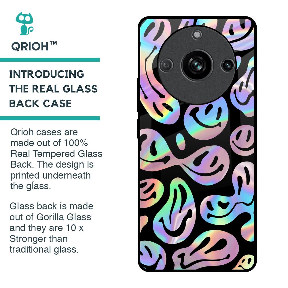 Acid Smile Glass Case for Realme 11 Pro 5G