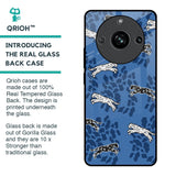 Blue Cheetah Glass Case for Realme 11 Pro 5G