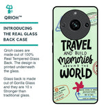 Travel Stamps Glass Case for Realme 11 Pro 5G