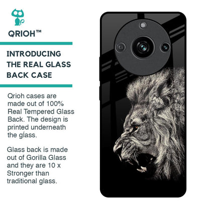 Brave Lion Glass Case for Realme 11 Pro 5G