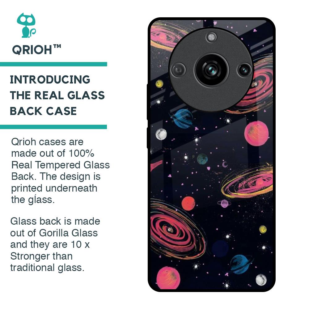 Galaxy In Dream Glass Case For Realme 11 Pro 5G