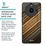 Diagonal Slash Pattern Glass Case for Realme 11 Pro 5G