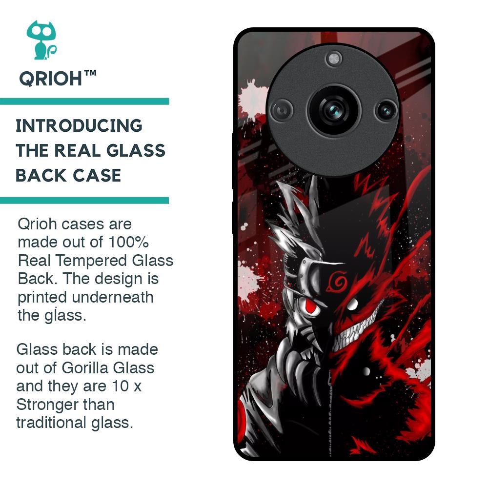 Dark Character Glass Case for Realme 11 Pro 5G