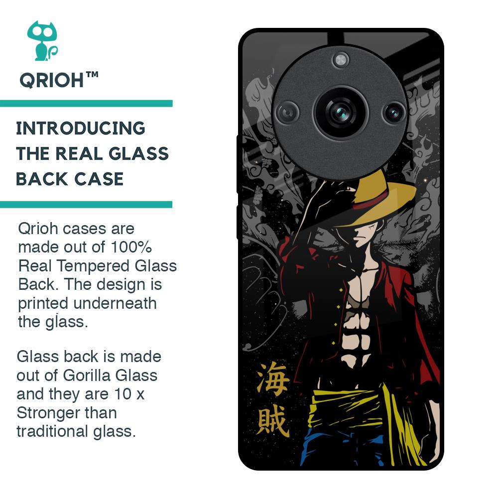 Dark Luffy Glass Case for Realme 11 Pro 5G