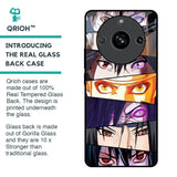 Anime Eyes Glass Case for Realme 11 Pro 5G